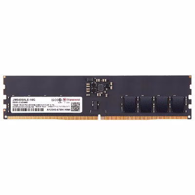 Immagine di Modulo di memoria udimm 16GB ddr5 tft 6.400 mhz TRANSCEND JM6400ALE-16G - DRAM DDR5 CUDIMM 6400MHz