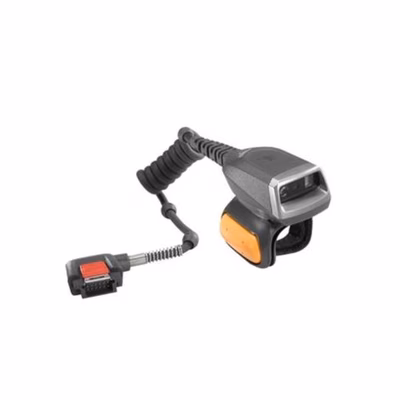 Immagine di Lettore codici a barre ZEBRA RING SCANNER RS5000 2D TO WT6000 CORDED/SHORT CAB RS5000-LCFSWR