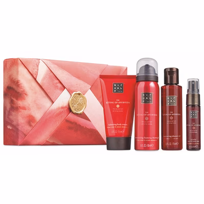 Immagine di Cofanetto regalo 4 pezzi Rituals Small "The Ritual of Ayurveda" colore rosso