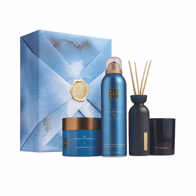 Immagine di Cofanetto regalo 4 pezzi Rituals Large "The Ritual of Hammam" colore blu