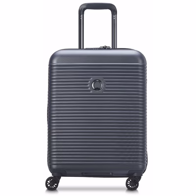 Immagine di Trolley da cabina DELSEY Freestyle Slim in ABS/PC colore grigio scuro grafite