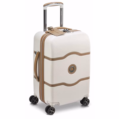 Immagine di Valigia trolley da cabina DELSEY Chatelet Air 2.0 in policarbonato colore bianco