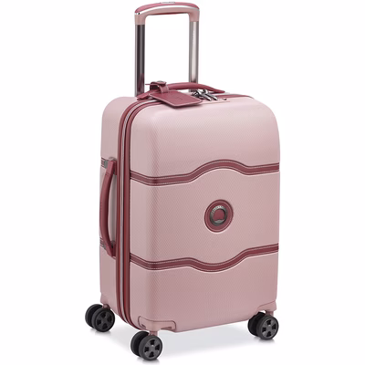 Immagine di Valigia trolley da cabina DELSEY Chatelet Air 2.0 in policarbonato colore rosa