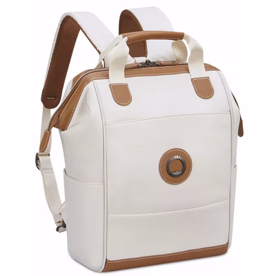 Immagine di Zaino portaPC 14" DELSEY Chatelet Air 2.0 in poliestere riciclato colore bianco