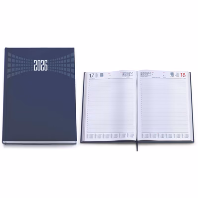 Immagine di Agenda maxi giornaliera f.to A4 21x29,7 blu 20+
