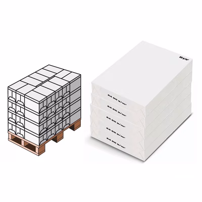 Immagine di Pallet carta bianca per fotocopie A4 g80 ff 500 (Sud-Isole)