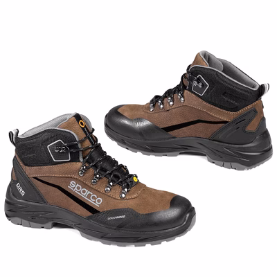 Immagine di Calzatura alta SPARCO GOODWOOD VALLEY O6 ESD SR FO HRO CI HI marrone taglia 39