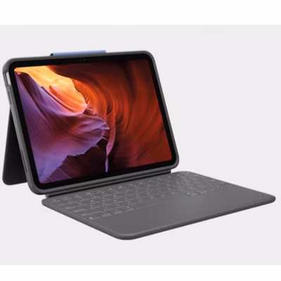 Immagine di LOGITECH Rugged Folio per iPad 10 gen e A16 layout ingl 920-011206