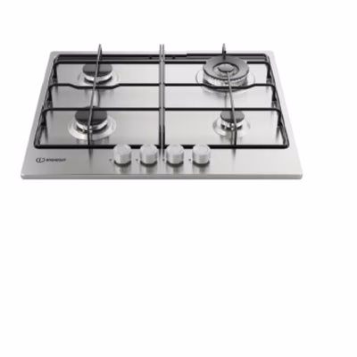 Immagine di Piano cottura gas acciaio inox Inox INDESIT THP 642 W/IX/I 1 869991698760