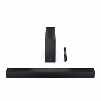 Immagine di Soundbar 330 Nero SHARP Soundbar 2.1 HT-SBW310 + Sub Wireless HT-SBW310