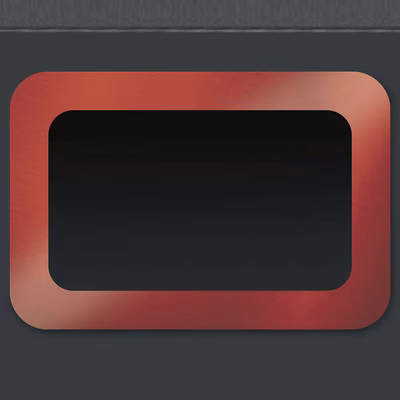 Immagine di Cornice MEDIAL AMSTERDAM colore rosso