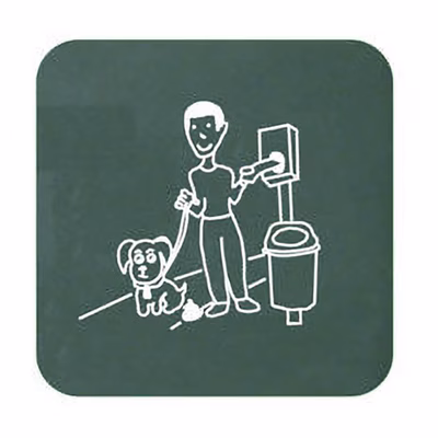 Immagine di Pannello segnaletico MEDIAL per SNUPY colore verde