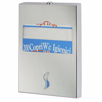Immagine di Dispenser per carta copriwater MEDIAL BRINOX colore inox brillante