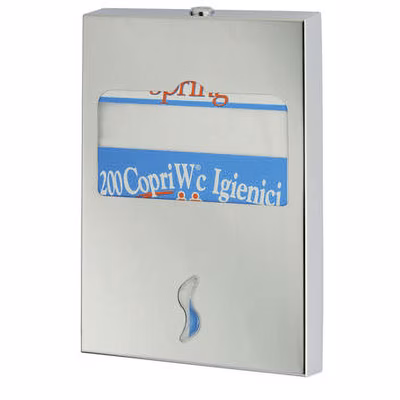 Immagine di Dispenser per carta copriwater MEDIAL BRINOX colore inox satinato