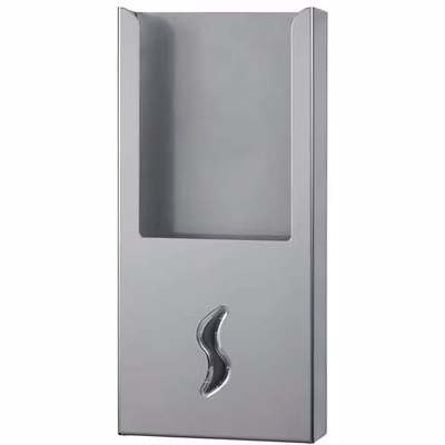 Immagine di Dispenser per sacchetti igienici in carta MEDIAL BRINOX colore inox brillante