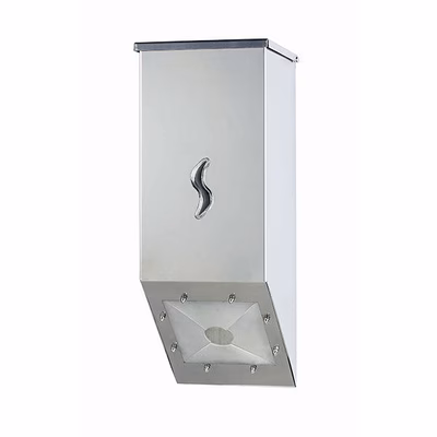 Immagine di Dispenser DPI sfusi MEDIAL COPRIFACILE KIT in acciaio inox brillante