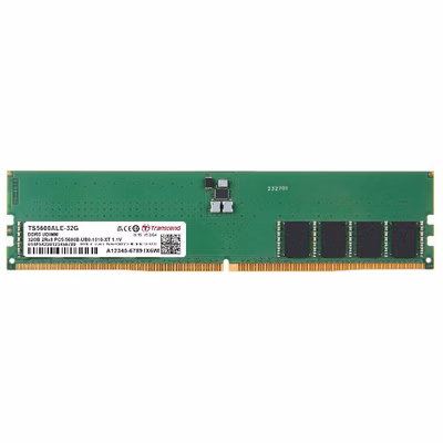 Immagine di Modulo di memoria udimm 32GB ddr5 tft 5.600 mhz TRANSCEND TS5600ALE-32G