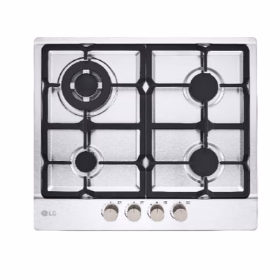 Immagine di Piano cottura gas acciaio inox Grigio LG ELECTRONICS CBGZ2414S