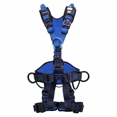 Immagine di Imbracatura anticaduta IRUDEK WIND BLUE 3 colore nero/blu taglia L-2XL