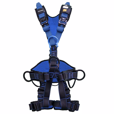 Immagine di Imbracatura anticaduta WIND BLUE 3 colore nero/blu taglia S-M