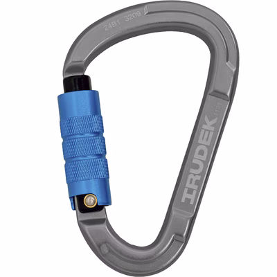 Immagine di Moschettone asimmetrico in alluminio IRUDEK SILVERLIGHT 1131