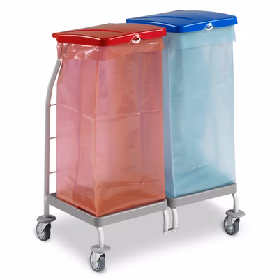 Immagine di Carrello TTS DUST 4162 2x70 litri