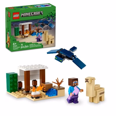 Immagine di Costruzioni LEGO Spedizione di Steve nel deserto 21251A