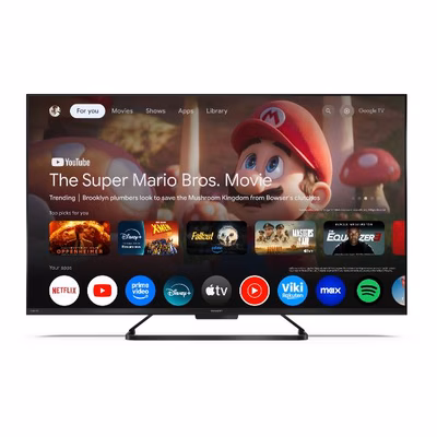 Immagine di Tv 43" 4K (3840x2160) SHARP 43 UHD 4K 144Hz. QLED Google TV 43HR7265E