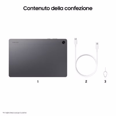 Immagine di Tablet 11" android 6 gb SAMSUNG GALAXY TAB A11+ WiFi 128GB ENTERPRISE EDITION SM-X230NZAREEE