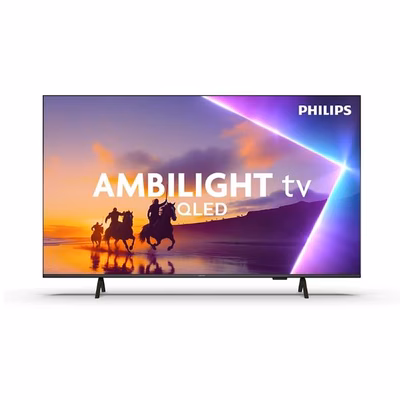 Immagine di Tv 43" 4K (3840x2160) PHILIPS 43 UHD QLED 4K TV SMART AMBILIGHT TITAN OS 43PUS8450/12