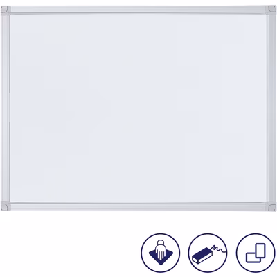 Immagine di Lavagna bianca in melamina 90x60 cm