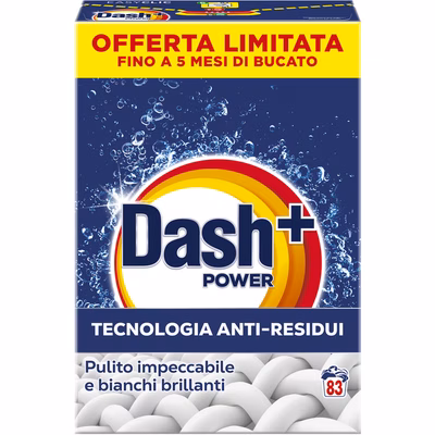 Immagine di Detersivo DASH Power fustino in polvere 83 lavaggi
