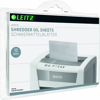 Immagine di Fogli lubrificati LEITZ IQ per distruggidocumenti