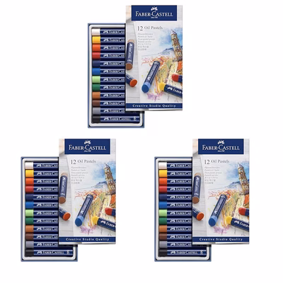 Immagine di Pastelli ad olio FABER CASTELL astuccio colori assortiti