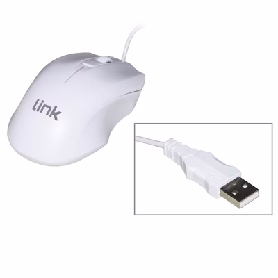 Immagine di Mouse LINK OPTICAL WHITE