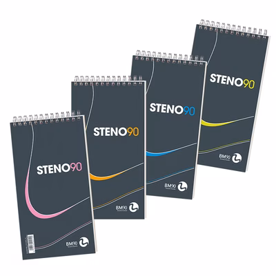 Immagine di Blocco stenografico BM STENO cm 13x23 ff 80