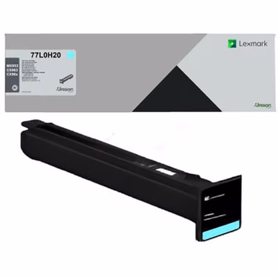 Immagine di Toner Laser LEXMARK 77L0H20 ciano 46900 copie
