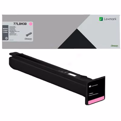 Immagine di Toner Laser LEXMARK 77L0H30 magenta 46900 copie