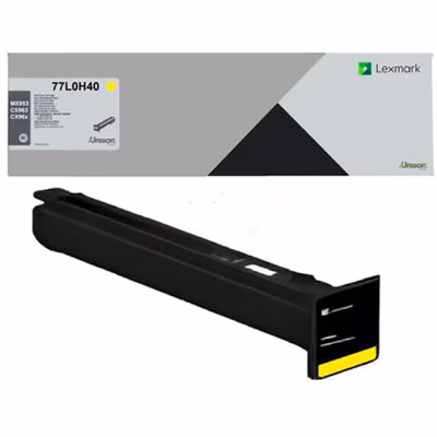 Immagine di Toner Laser LEXMARK 77L0H40 giallo 46600 copie