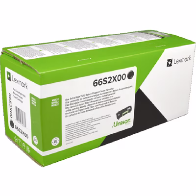 Immagine di Toner Laser LEXMARK 66S2X00 nero 31000 copie