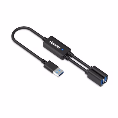 Immagine di Hub USB 3.0 con 2 uscite USB 3.0