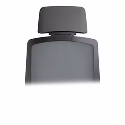 Immagine di Poggiatesta imbottito regolabile per sedia FINORA colore nero