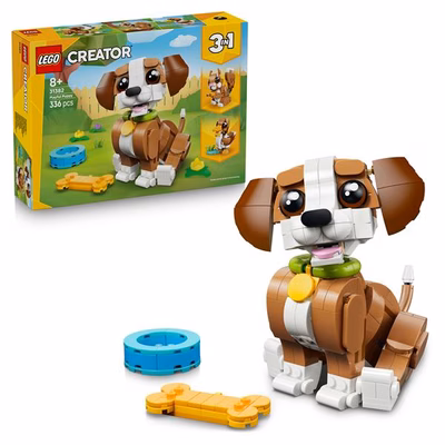 Immagine di Costruzioni LEGO Adorabili animali: cagnolino giocoso 31382