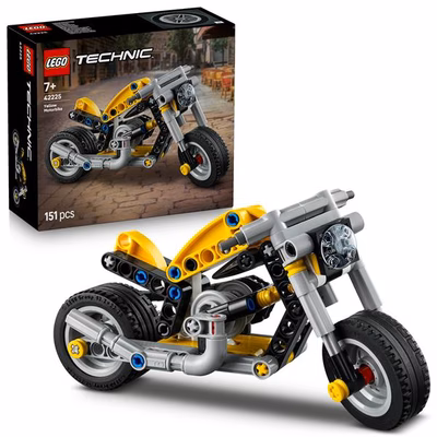 Immagine di Costruzioni LEGO Moto gialla 42225
