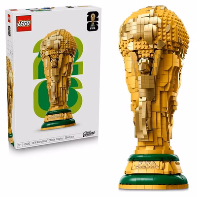 Immagine di Costruzioni LEGO Trofeo ufficiale Coppa del Mondo FIFA 43020A