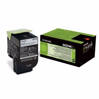 Immagine di Corporate LEXMARK 80C2HKE (80C2HK0) nero 4000 copie