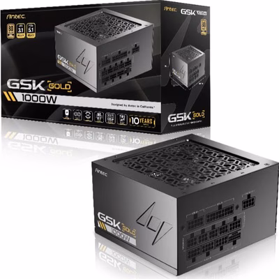 Immagine di Alimentatore per PC 1.000 w ANTEC GSK 1000 EC GSK1000EC