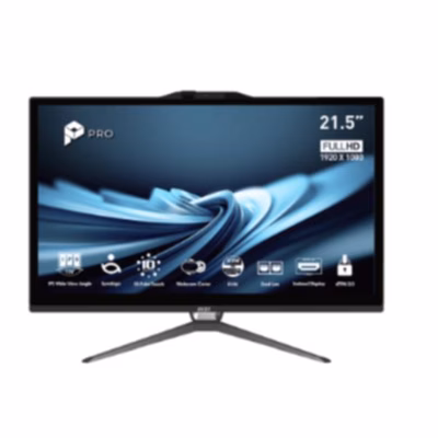 Immagine di Pc All-in-One 21,5" home intel core i3 512GB MSI PRO AP222T 14MA-613EU 9S6-AC0151-613