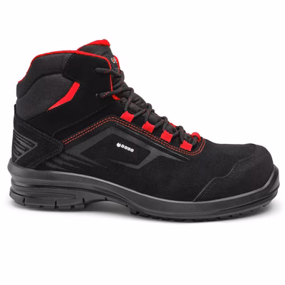 Immagine di Calzatura alta BASE DIONE TOP S3L FO SR nero/rosso taglia 39