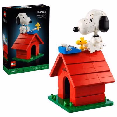 Immagine di Costruzioni LEGO Peanuts: la cuccia di Snoopy 21368